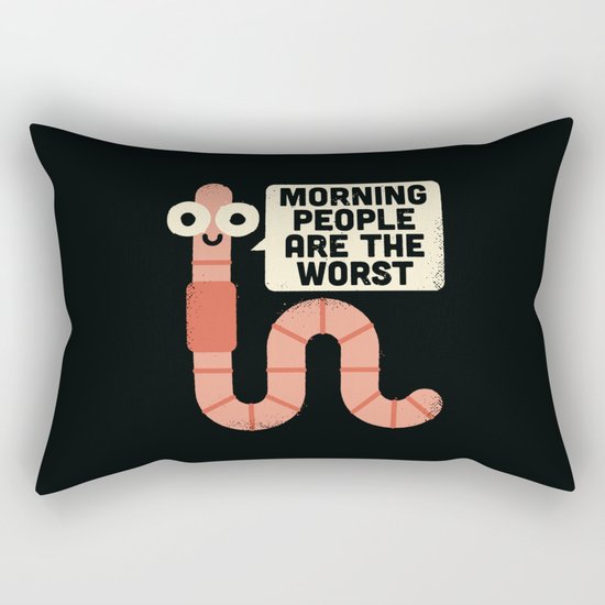 For the Birds Rectangular Pillow