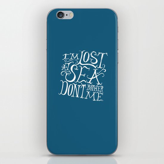 Lost at Sea iPhone & iPod Skin