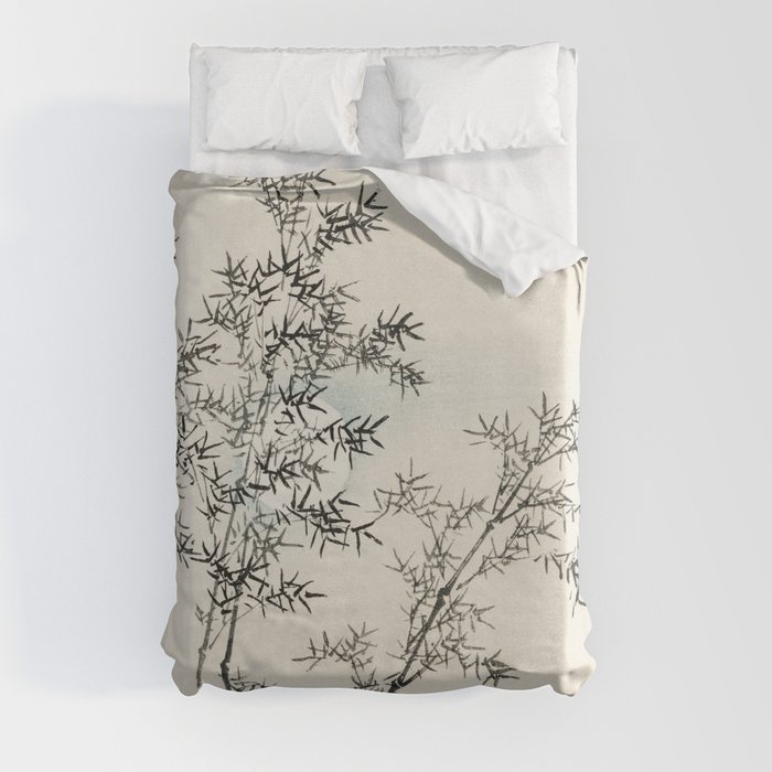 Bamboo by Kōno Bairei Duvet Cover