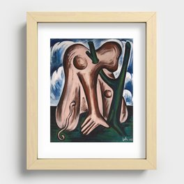 Julio by Amadeo de Souza Cardoso - Portuguese Colorful Expressionism Recessed Framed Print