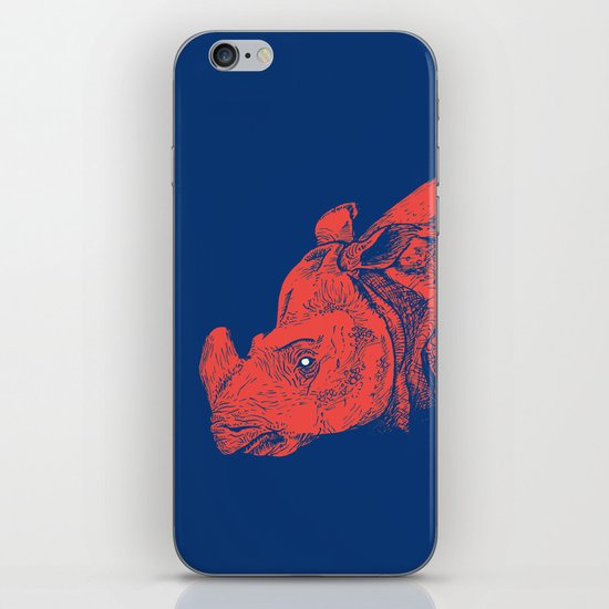 Red Rhino iPhone & iPod Skin