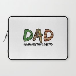 Dad man myth legend Fathersday 2022 Laptop Sleeve