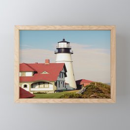 The Lighthouse Framed Mini Art Print