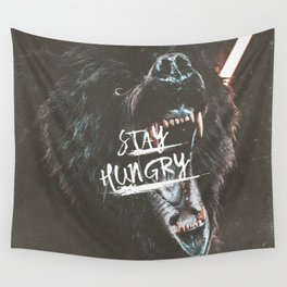 Stay Hungry | Motivational Quote Wall Tapestry