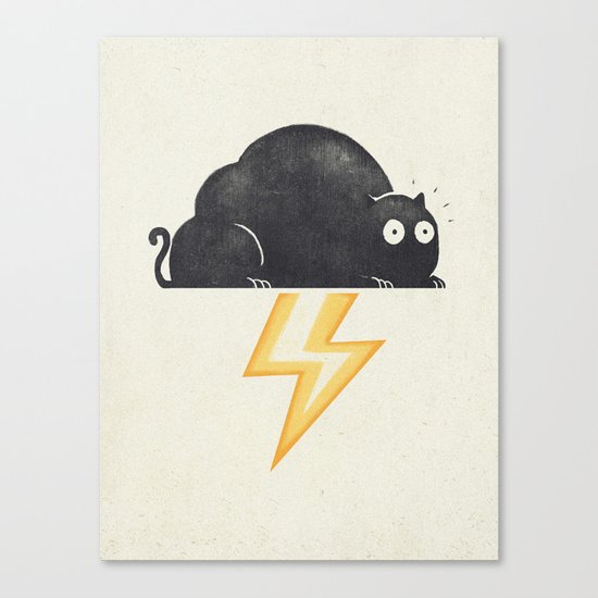 The Thunder Cat Canvas Print