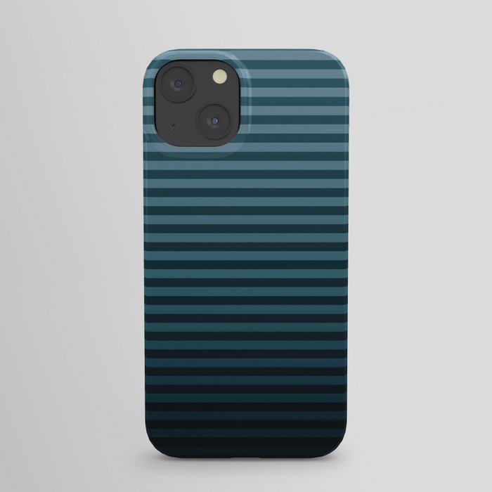 Stripeylicious OceanBlue iPhone Case