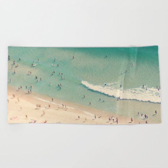 beach love II - Nazare Beach Towel