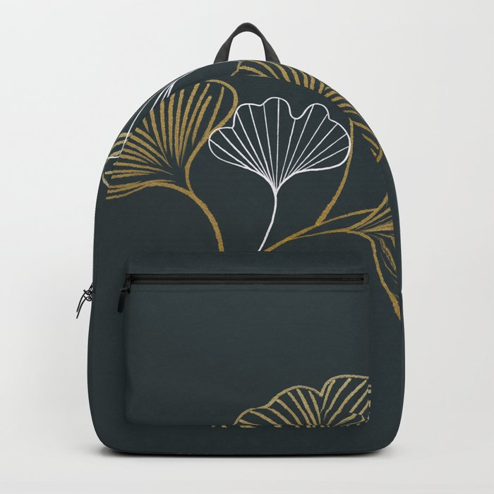 Ginkgo Fan Leaf Art #3 Backpack