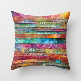 boho Throw Pillow