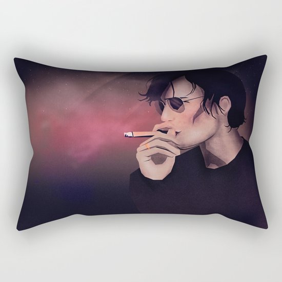 Smokey Man Rectangular Pillow