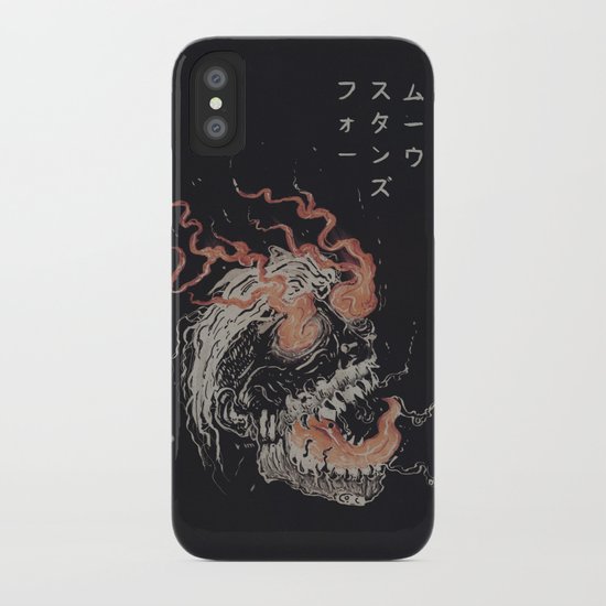 Sun Stare - Black iPhone Case