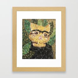 Frida Cat Framed Art Print