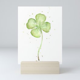 Four Leaf Clover Mini Art Print