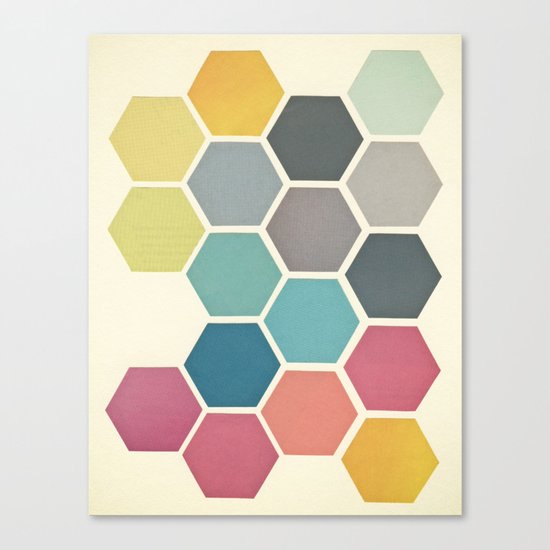 Honeycomb II Canvas Print
