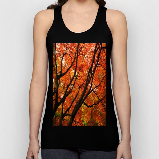 Autumn Tree Unisex Tank Top