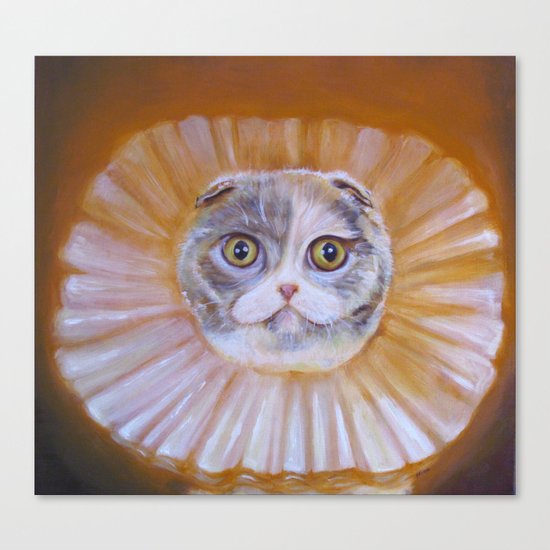 Chauncey Von Whiskerman Canvas Print