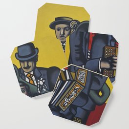 The Three Musicians by Fernand Léger Coaster