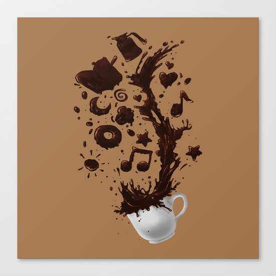Need more Coffee Canvas Print