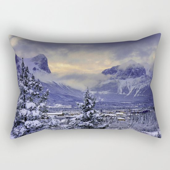 Winter Wonderland #snow Rectangular Pillow