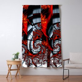 Fractals Blackout Curtains Society6