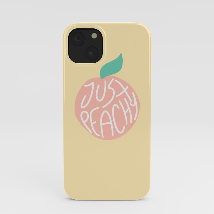 Just Peachy iPhone Case