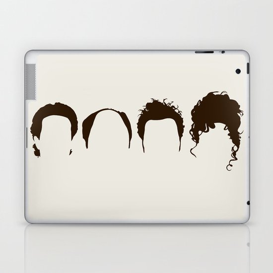 Seinfeld Hair Laptop & iPad Skin