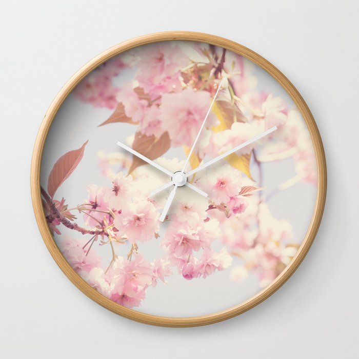 Cherry blossoms Wall Clock