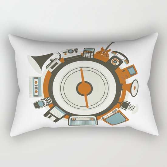 Retro Rectangular Pillow