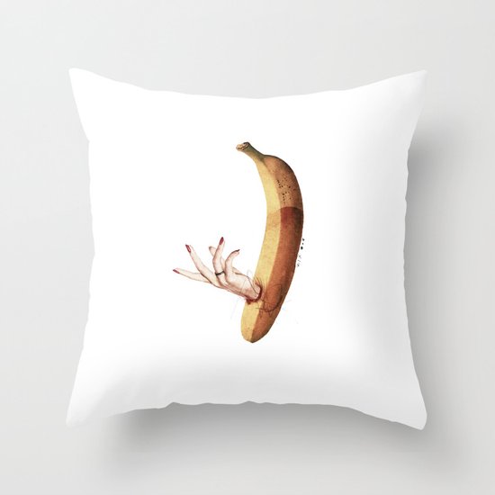 Faux | Collage Throw Pillow
