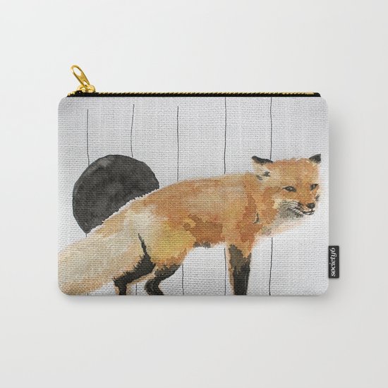 Smiling Fox Carry-All Pouch