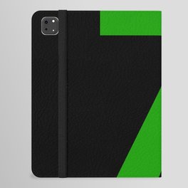 Number 7 (Green & Black) iPad Folio Case