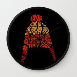 Jayne Hat Wall Clock | Typography, Movies & TV, Digital, Vector 