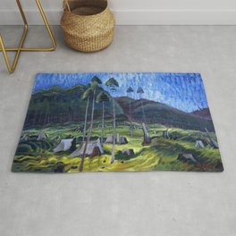 Emily Carr - Odds and Ends - Canada, Canadian Oil Painting - Group of Seven Area & Throw Rug