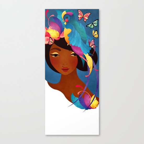 Bird of Paradise Canvas Print