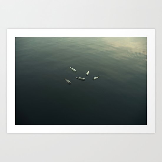 Floating still life Art Print