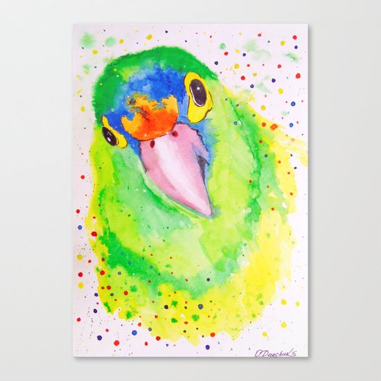 Parrot Canvas Print