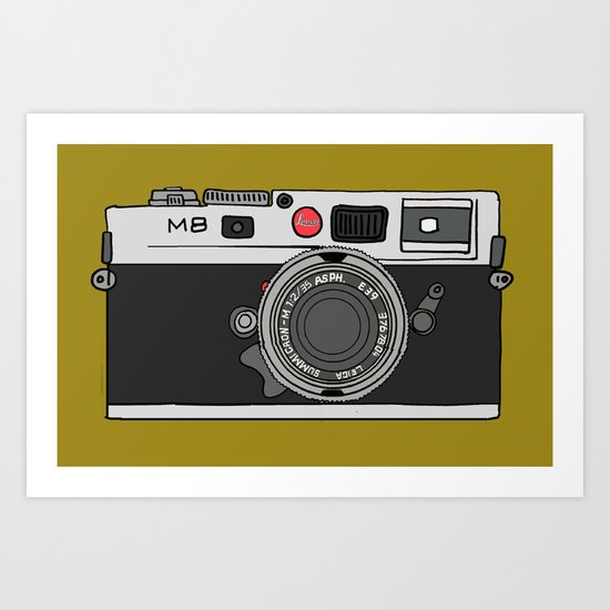 Camera Art Print
