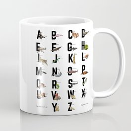 The Alphabet of Atypical Animals Mug