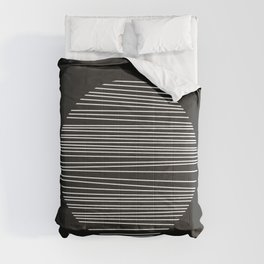 The Magnificent White Stripe No. 15 Comforter