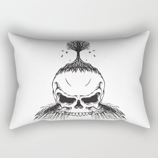 The Fall of Earth Rectangular Pillow