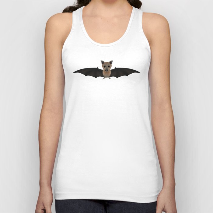Grey Headed Flying Fox Bat Tank Top