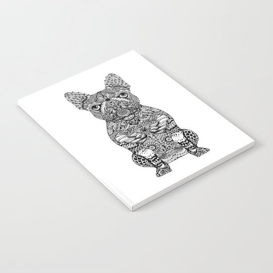 Mandala Frenchie Notebook
