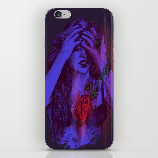 THE HEART SCARAB iPhone & iPod Skin
