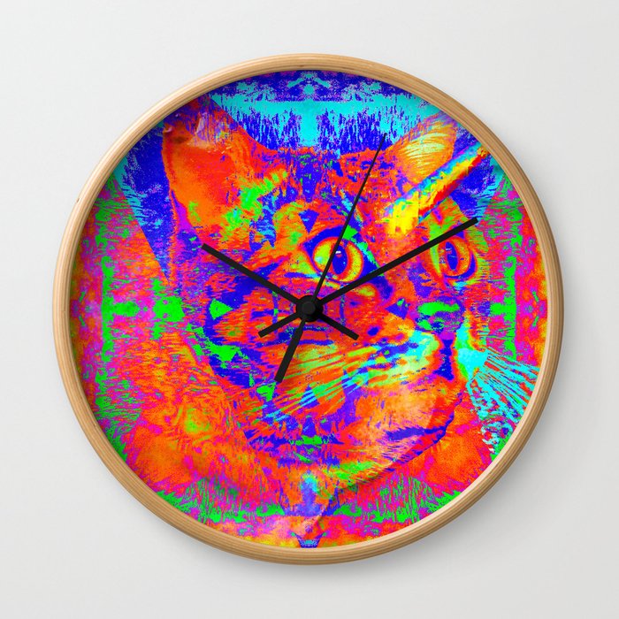 Caticorn-Lady Jasmine Wall Clock