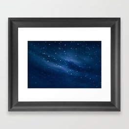 Night Sky Framed Art Print