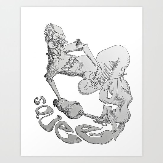 easy to esqueeze Art Print