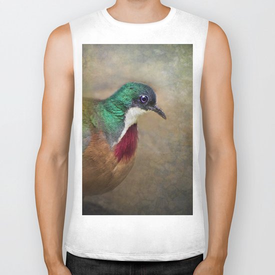 Mindanao Bleeding Heart Biker Tank
