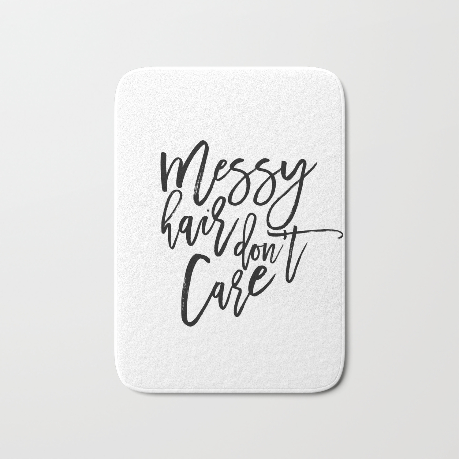Messy Hair Dont Care Fashion Wall Art Primpin Aint Easy Fashion