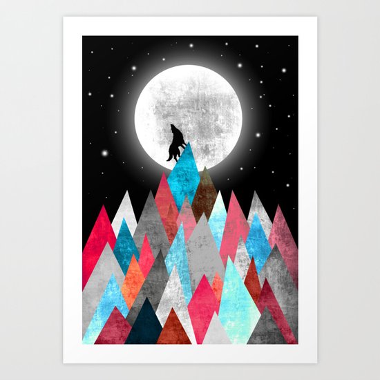 Wofl XOX Art Print