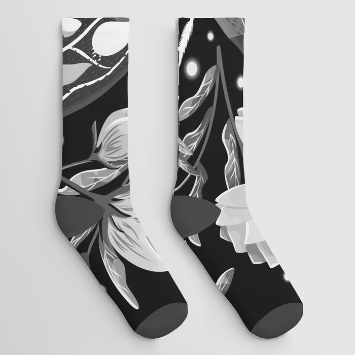 Night Moth  Socks